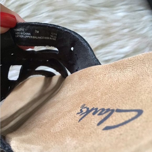 Clarks - Like new leather sandals - Picture 6 of 6